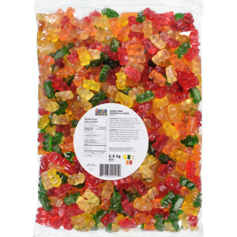 Mondoux Gummy Bears Bulk Candy 2.5 kg