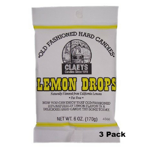 Claeys old fashioned lemon candy drops
