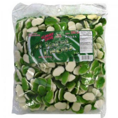 Gummy Leaping Green Frogs, Bulk Candy Canada